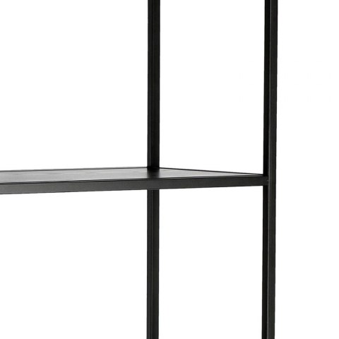 Regał Seaford IV Czarny, METALOWY, LOFT, 6 półek Regał Seaford IV Czarny, METALOWY, LOFT, 6 półek