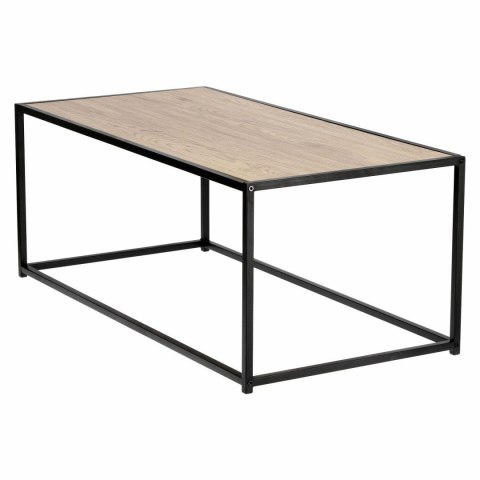 Stolik DENMARK Dąb prostokątny, metal, 100 x 50 cm