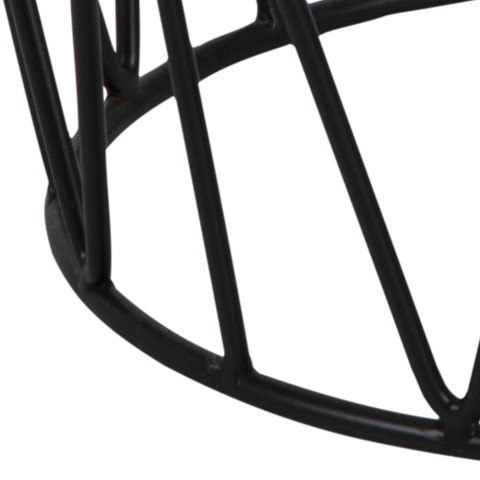 OKRĄGŁY STOLIK 50 CM, BIAŁY MARMUR, CZARNY METAL OKRĄGŁY STOLIK 50 CM, BIAŁY MARMUR, CZARNY METAL
