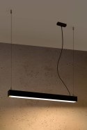 Lampa wisząca PINNE 67 czarna 3000K
