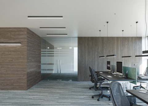 Lampa wisząca PINNE 67 czarna 3000K Lampa wisząca PINNE 67 czarna 3000K
