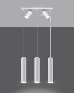 Lampa wisząca RING 3 biały