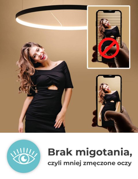 Lampa wisząca RIO 110 czarny LED 3000K Lampa wisząca RIO 110 czarny LED 3000K