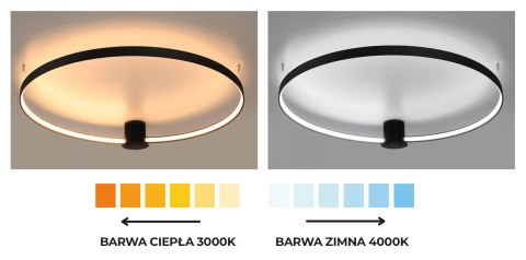 Lampa wisząca RIO 110 czarny LED 3000K Lampa wisząca RIO 110 czarny LED 3000K