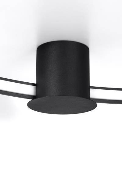 Plafon RIO 110 czarny LED 3000K Plafon RIO 110 czarny LED 3000K