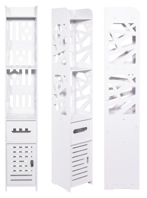 NOWOCZESNA SZAFKA ŁAZIENKOWA, BIAŁA, SŁUPEK 120CM NOWOCZESNA SZAFKA ŁAZIENKOWA, BIAŁA, SŁUPEK 120CM
