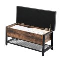 SZAFKA NA BUTY Z SIEDZISKIEM, LOFT, METAL, 100 cm