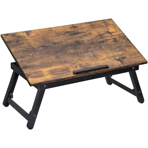 SKŁADANY STOLIK POD LAPTOPA LOFT, METAL, SOLIDNY