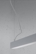 Lampa wisząca PINNE 200 szara 3000K