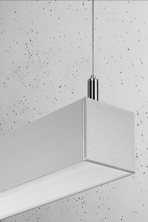 Lampa wisząca PINNE 200 szara 4000K Lampa wisząca PINNE 200 szara 4000K