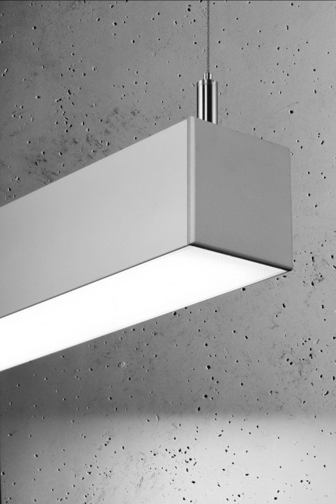 Lampa wisząca PINNE 200 szara 4000K Lampa wisząca PINNE 200 szara 4000K