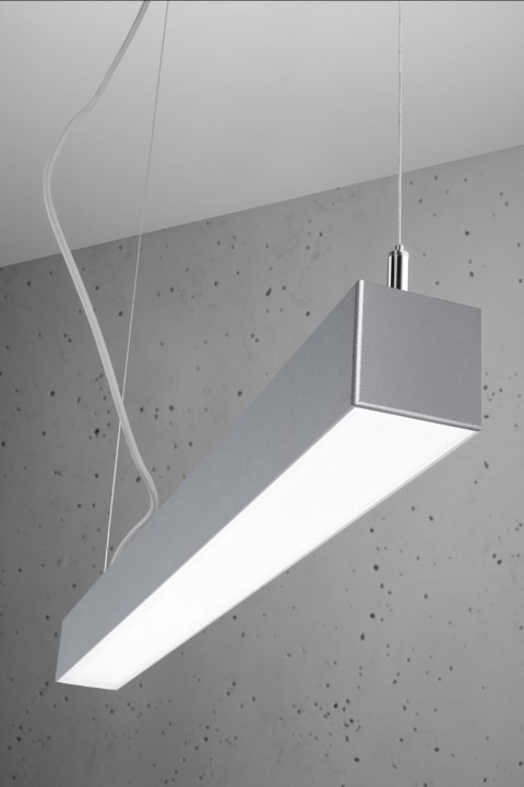 Lampa wisząca PINNE 200 szara 4000K Lampa wisząca PINNE 200 szara 4000K