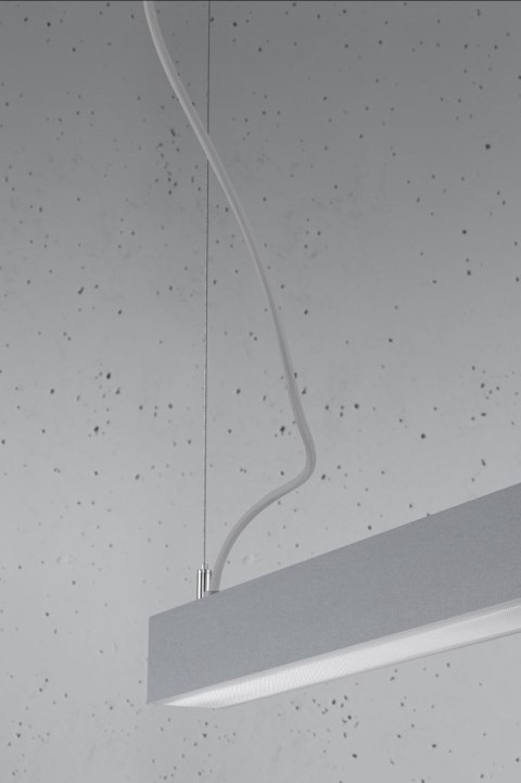 Lampa wisząca PINNE 200 szara 4000K Lampa wisząca PINNE 200 szara 4000K
