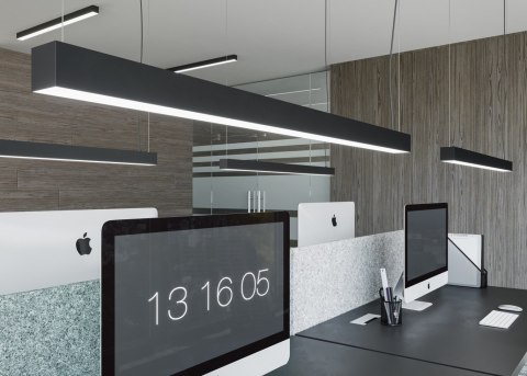 Lampa wisząca PINNE 200 szara 4000K Lampa wisząca PINNE 200 szara 4000K