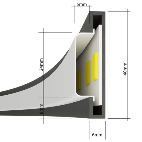 Lampa wisząca RIO 78 złota LED 3000K Lampa wisząca RIO 78 złota LED 3000K