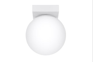 PLAFON, LAMPA SUFITOWA, BIAŁA KULA, AURA, G9, SZKLANA, LOFT, NOWOCZESNA