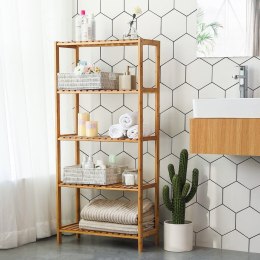 BAMBUSOWY REGAŁ BOHO, SOLIDNY, UNIWERSALNY, 60 cm