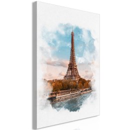 Obraz - Paryski widok (1-częściowy) pionowy