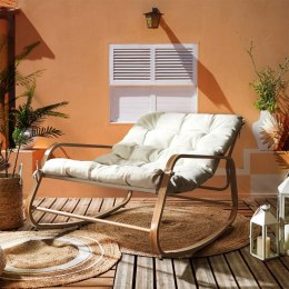 FOTEL BUJANY SOLARA, NA BIEGUNACH, WYPOCZYNKOWY, WYGODNY, DO SALONU, STYL