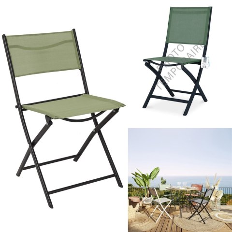 KRZESŁO OGRODOWE PORTICO, SKŁADANE, NA TARAS, BALKON, NOWOCZESNE, DO OGRODU