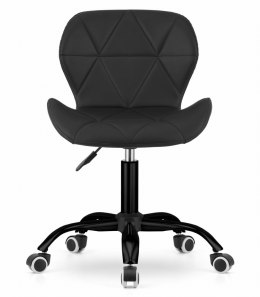 Krzesło obrotowe NOTO ekoskóra - czarne