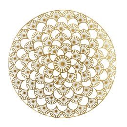 Dekoracja ścienna Mandala 70cm złota