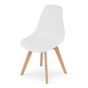 Krzesło KITO - białe x 1