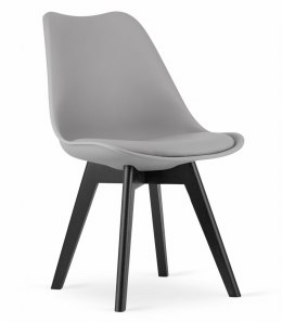 Krzesło MARK - szare / nogi czarne x 1