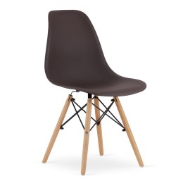 Krzesło OSAKA kawa / nogi naturalne x 1