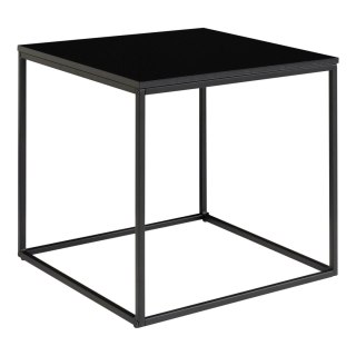 STOLIK KAWOWY ATELIER, CZARNY, LOFT, DO SALONU, STÓŁ, LAWA, METALOWY