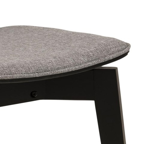KRZESŁO ROX CZARNE, TAPICEROWANE, RETRO LOFT, DREWNO, DO KUCHNI, DO JADALNI KRZESŁO ROX CZARNE, TAPICEROWANE, RETRO LOFT, DREWNO, DO KUCHNI, DO JADALNI