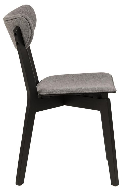 KRZESŁO ROX CZARNE, TAPICEROWANE, RETRO LOFT, DREWNO, DO KUCHNI, DO JADALNI KRZESŁO ROX CZARNE, TAPICEROWANE, RETRO LOFT, DREWNO, DO KUCHNI, DO JADALNI