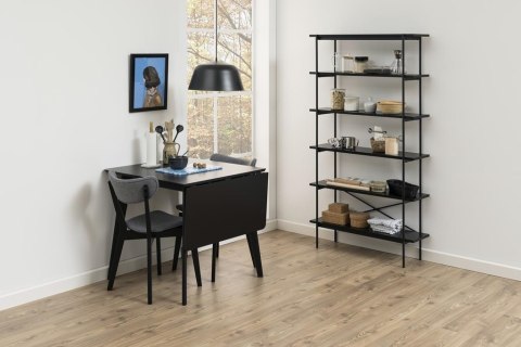 KRZESŁO ROX CZARNE, TAPICEROWANE, RETRO LOFT, DREWNO, DO KUCHNI, DO JADALNI KRZESŁO ROX CZARNE, TAPICEROWANE, RETRO LOFT, DREWNO, DO KUCHNI, DO JADALNI