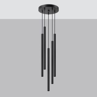 LAMPA WISZĄCA LUMINO, ŻYRANDOL TUBA, NOWOCZESNA, DO SALONU, LOFT, POLSKA