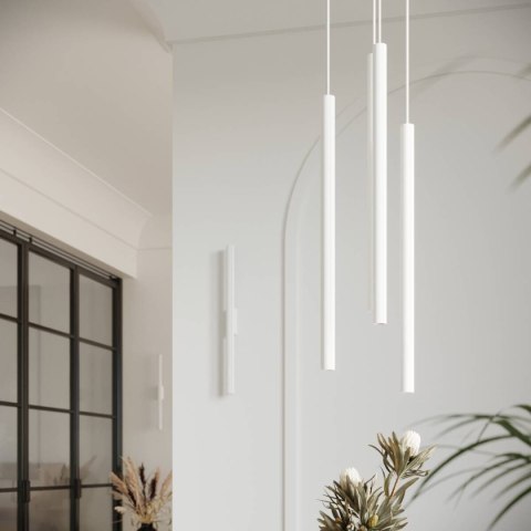 LAMPA WISZĄCA ŻYRANDOL LUMINO, NOWOCZESNA TUBA, SALON, LOFT, DESIGN, POLSKA
