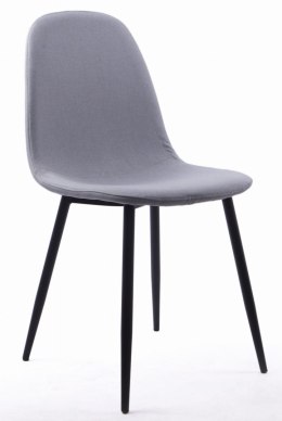 Krzesło DART - jasno-szare / nogi czarne x 1