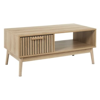 STOLIK KAWOWY LAMELLA, ŁAWA, DĄB, LOFT, DO SALONU, STÓŁ, ARTISAN