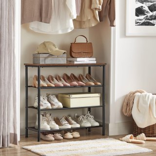 REGAŁ NA BUTY AXIUM, SZAFKA, PÓŁKA, LOFT, INDUSTRIALNY, DO SALONU, 75 CM