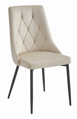 Krzesło IMOLA - beż aksamit x 1