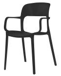 Krzesło SAHA - czarne x 1