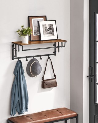 PÓŁKA ŚCIENNA WISZĄCA PROVENZA, LOFT, DO SALONU, NA KWIATY, REGAŁ, 80 CM