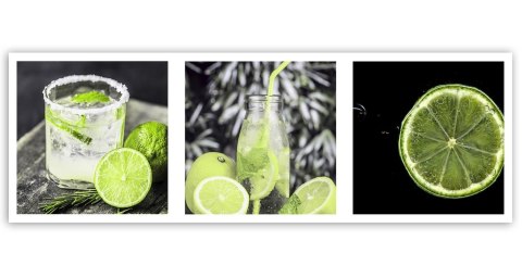 Obraz - Limonka drink panorama Obraz - Limonka drink panorama