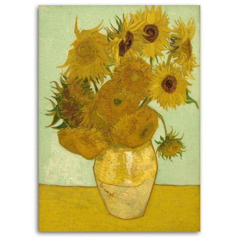 Obraz na płótnie - Słoneczniki - V. van Gogh reprodukcja Obraz na płótnie - Słoneczniki - V. van Gogh reprodukcja