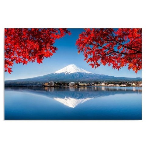 Obraz na płótnie - Widok na Górę Fudżi Japonia Obraz na płótnie - Widok na Górę Fudżi Japonia