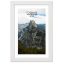 Plakat w białej ramie - Skała w Parku Narodowym Yosemite