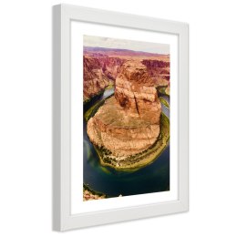 Plakat w białej ramie - Skały Wielkiego Kanionu