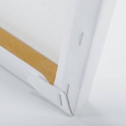Obraz na płótnie - Liście 3D na tle imitującym beton Obraz na płótnie - Liście 3D na tle imitującym beton