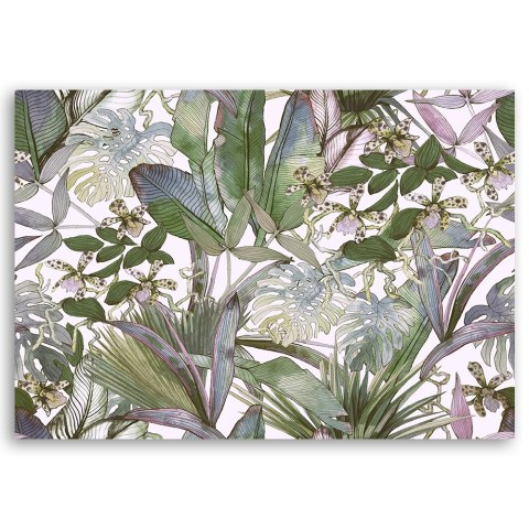 Obraz - Tropikalne liście monstera Obraz - Tropikalne liście monstera