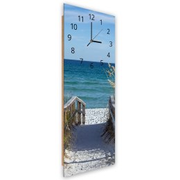 Zegar Obraz -  Droga na plażę
