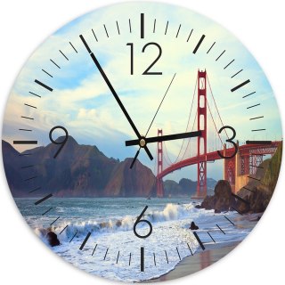 Zegar Obraz -  Most Golden Gate